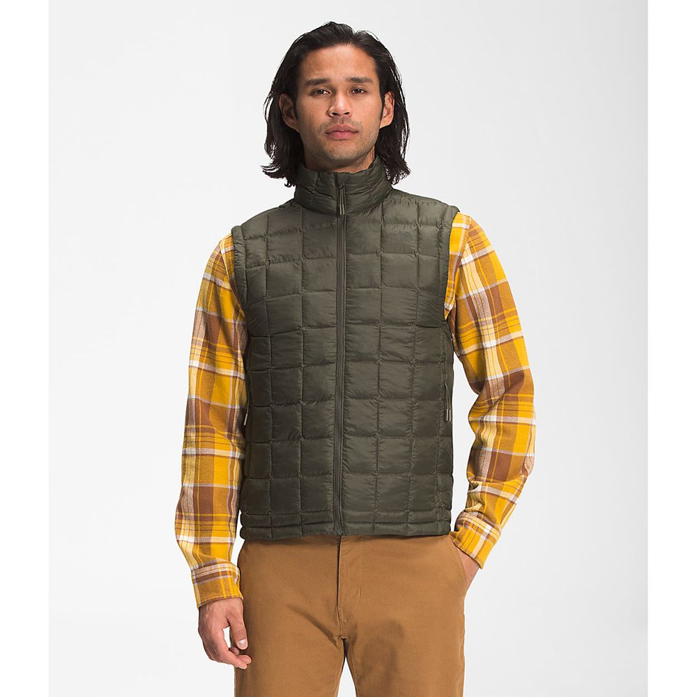 The North Face Vests Mens Australia - The North Face Thermoball™ Eco Green (NFZ-190432)